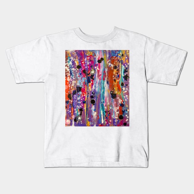 "Cells x 500" by Margo Humphries Kids T-Shirt by Margo Humphries Art